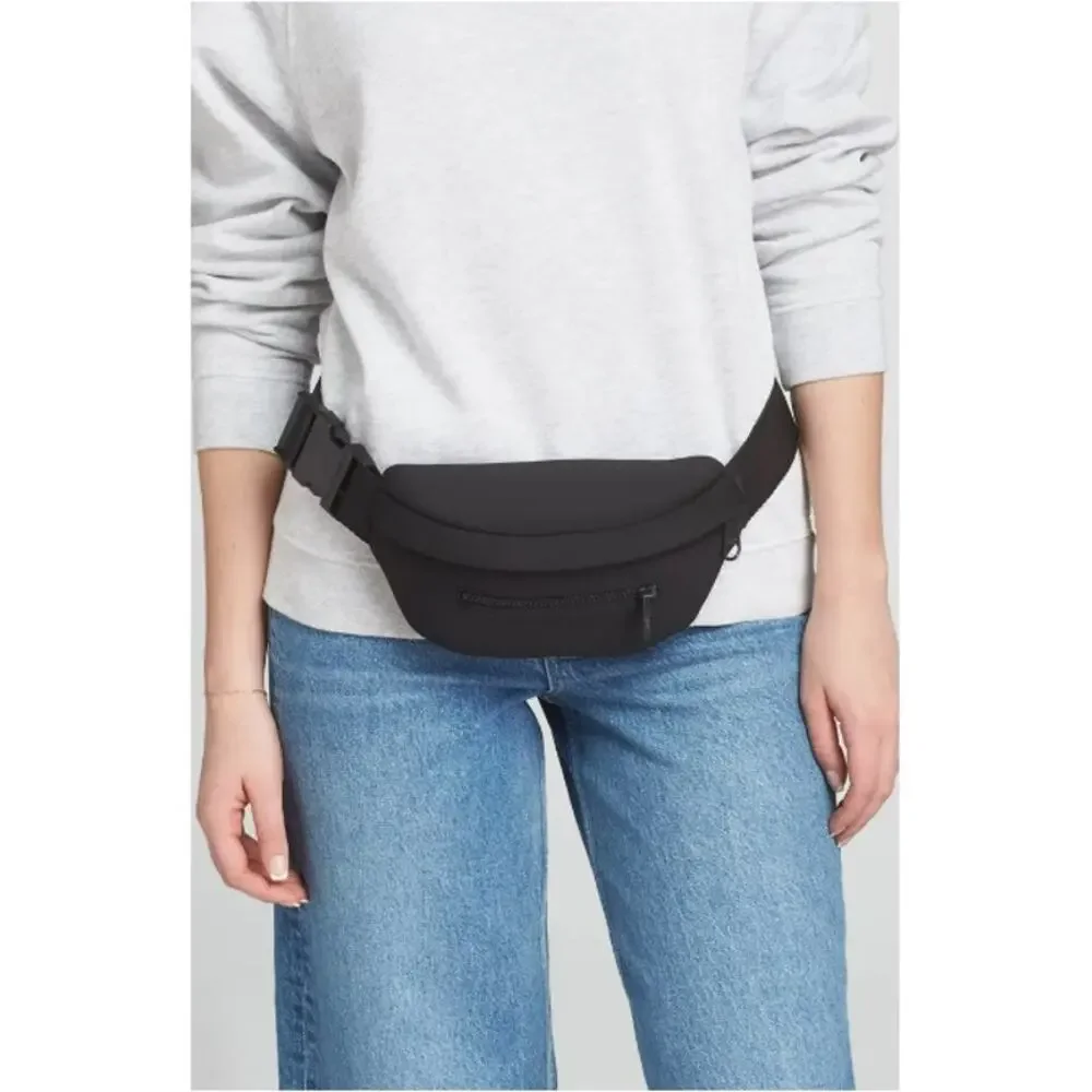 NWT Black Crossbody Sling / Belt Bag/ Fanny Pack with Adjustable Strap